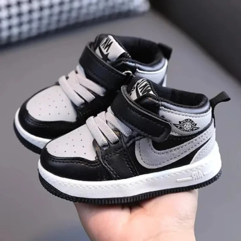 2025 New Children's Mid-Top Sneakers kids Sneakers Boys Girls Casual soft-soled shoes are stylish and comfortable