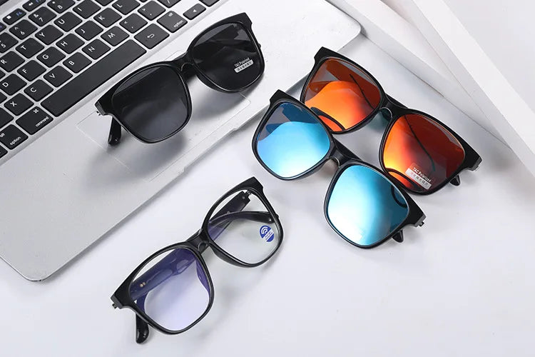 Outdoors Smart Glasses Bluetooth 5.3 Sunglasses Music Making Calls Navigation Protection Uv400 Polarized Lenses Driving Fishing