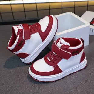 Children's Sports Shoes Spring Autumn New Boys Girls Sneakers Classics High Top Soft Breatheable Fashion Kids Basketball Shoes