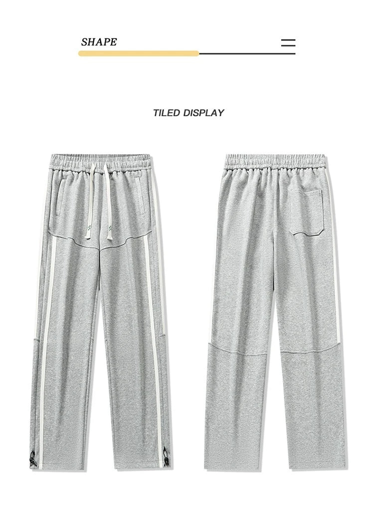 Big Tall Men Pants 200 Cm 190cm Extra Long Length Trouser Male  Straight Leg Sweatpants Winter Autumn Fleece Warm Lengthen 120cm