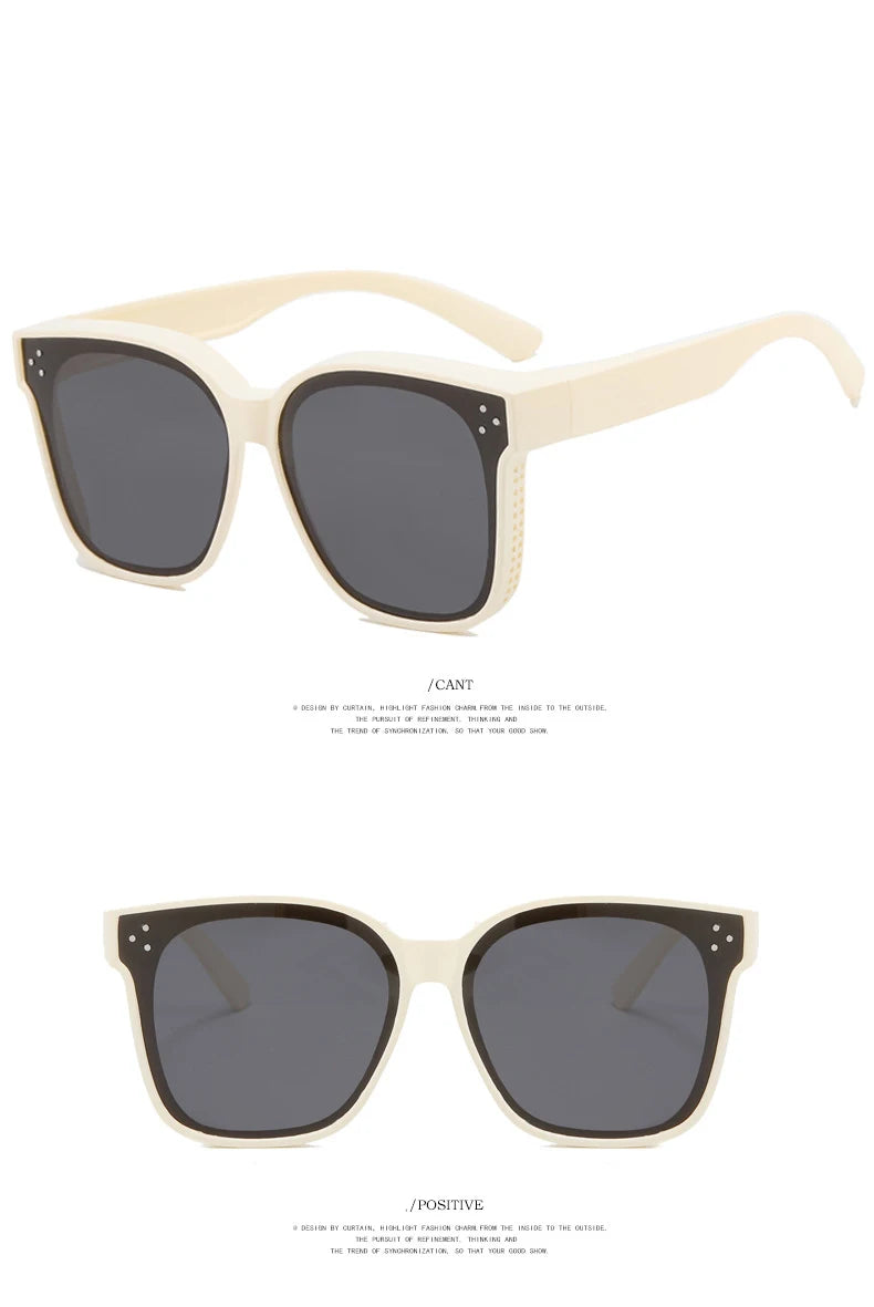 Polarized Sunglasses Men Women Wear Over Myopia Prescription Glasses Fashion Designer Outdoor Fishing Driving Goggles