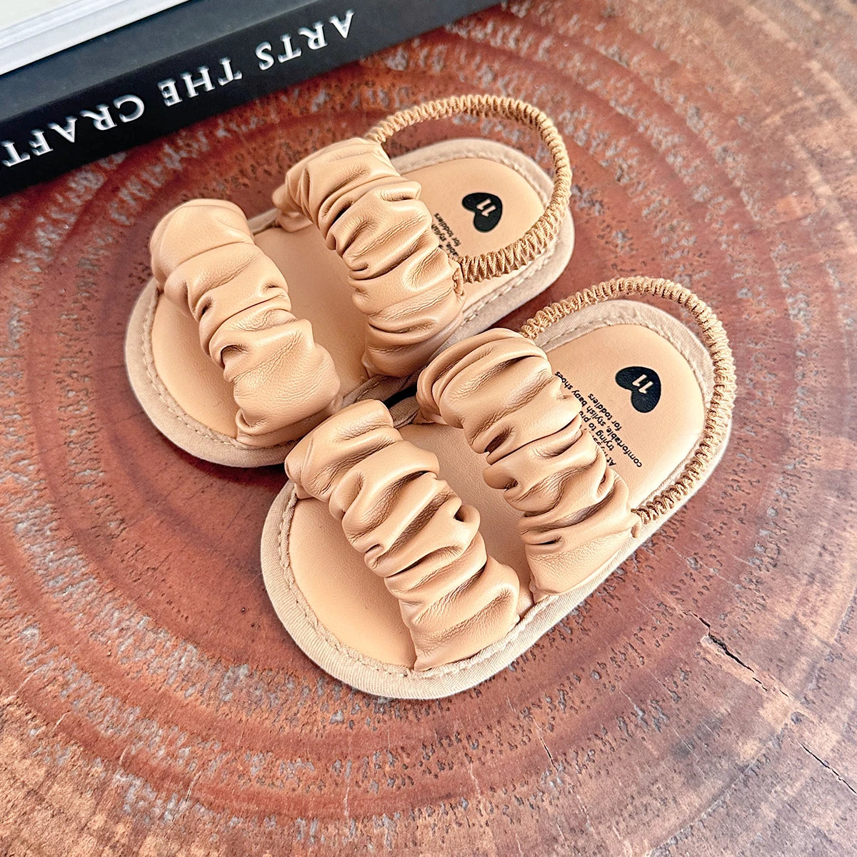 Baby Boys Girls Sandals Soft Sole Summer Infant Wedding Dress Flat Shoes Beach Sandal Newborn Crib Shoes First Walkers