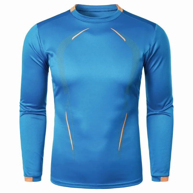 Men's Sports Training Long Sleeve Quick-dry T-shirt Fitness Lightweight cycling Streetwear Breathable Oversized T Shirts for Men