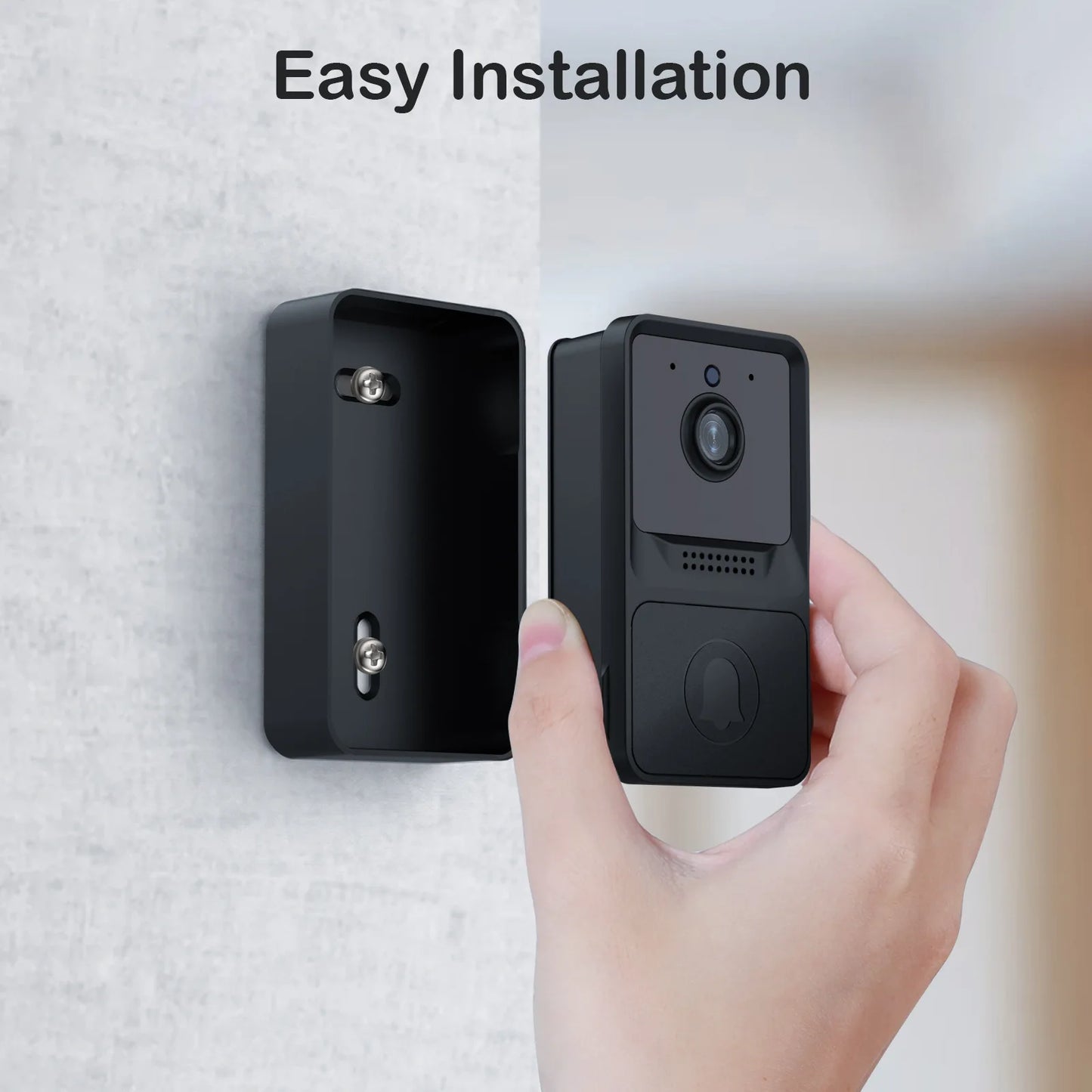 Smart WIFI Doorbell Smart Home Wireless Phone Door Bell Camera Security Video Voice Intercom Infrared Smart Video Doorbell Z20