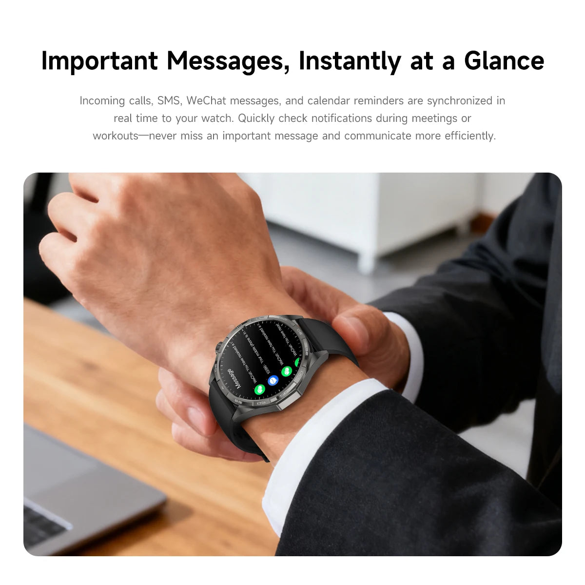 Smart Watch GT6 Pro (2025) 1.50-inch HD AMOLED GPS Message Reminder Bluetooth call Heart rate 4GB Smartwatch Reduction 100%