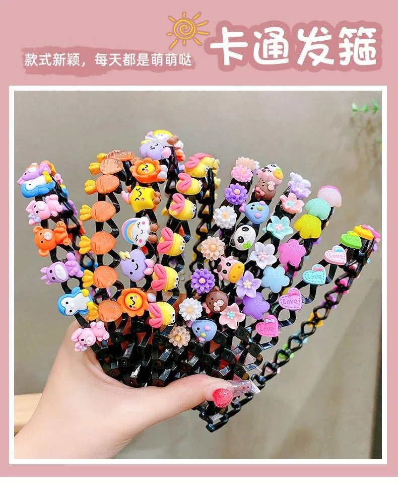 Hair Accessories for Girls Ties Headbands Band Bandeaux Scrunchie Bandana Fashion Haarband Korean Tiara Cheveux Fille Kids Cute