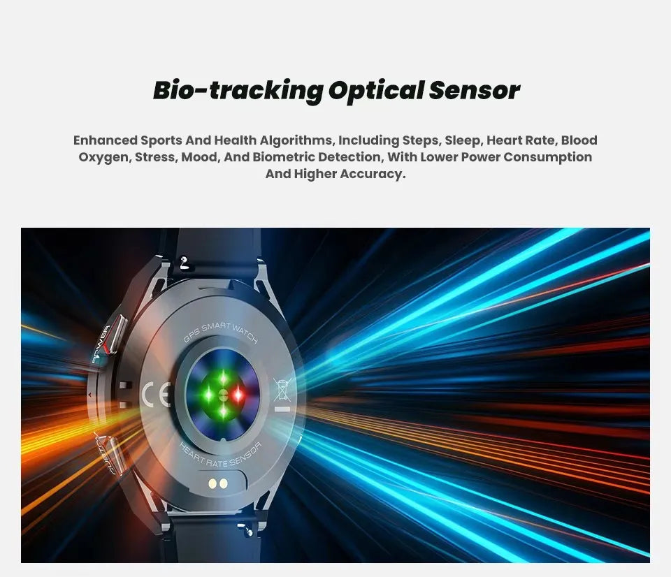 X2B Smart Watch GPS Positioning Men Outdoor Sport Bluetooth Calling AI Voice Health Monitoring Fitness Tracker Smartwatch