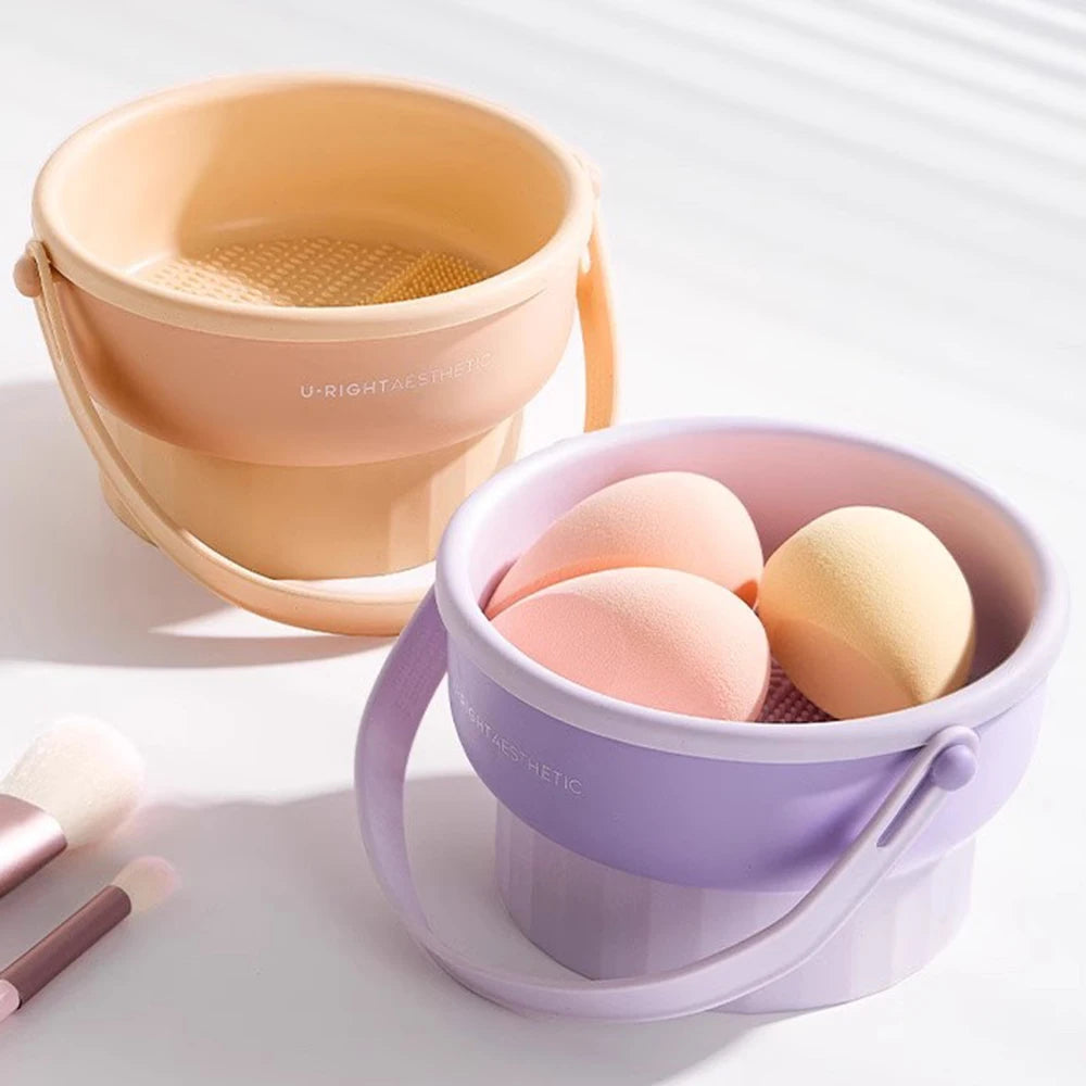 Makeup Brush Cleaning Bucket