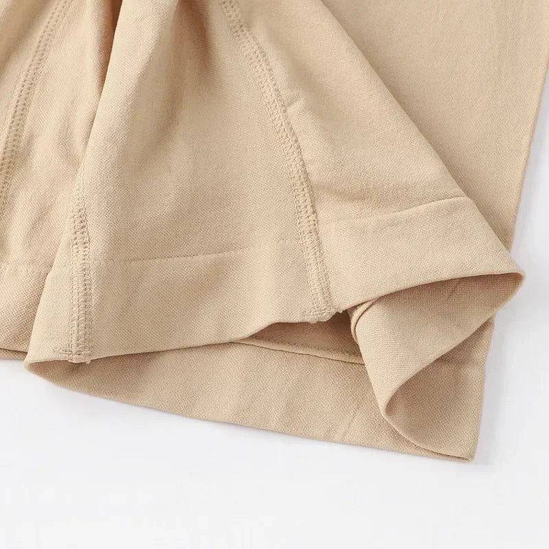 High Waist Not Curling Edges Belly Tightening Buttocks Lifting Pants Women Slim Short Pant Intimates Shapers Female Underwear