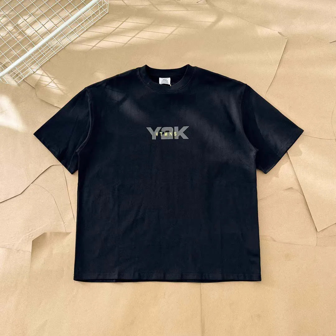 Top Version 1:1 VT Paris Very Expensive T-shirt Printed Women Men T shirts tees Hiphop Oversized HeavyCotton Men T-shirt
