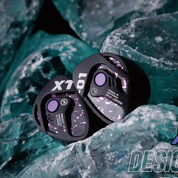 TANGZU Xue Tao 10mm Single Dynamic Driver Glass Diaphragm Unit Gaming In-Ear Monitor Headphones