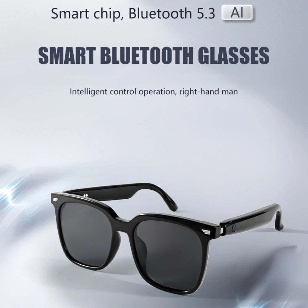 Smart Glasses With Automatic Adjustment Wireless Bluetooth Headset Outdoor Cycling Sunglasses Man Woman Waterproof Smart Glasses