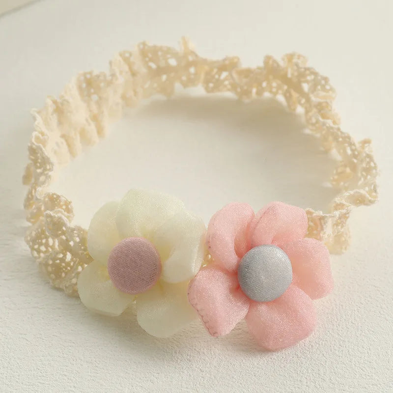 Baby Girls Headband Cute Baby Elastic Hair Band Newborn Head Flower Toddler Headwear Headwraps Kids Boys Girls Hair Accessories