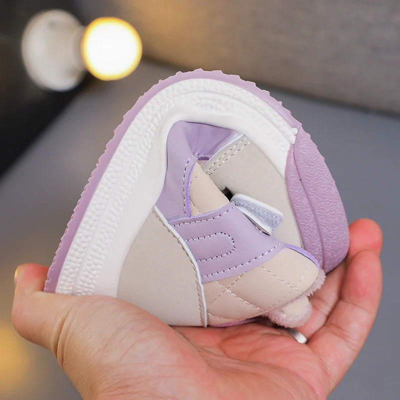 2023 Children sports Fashion shoes  winter warm walking shoes Casual sneakers for kids