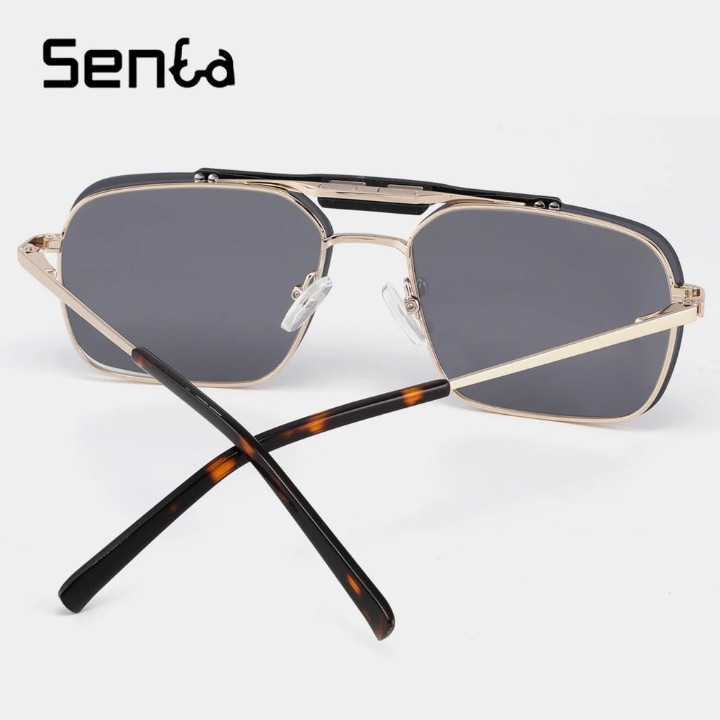 Polarized Sunglasses For Men Magnetic Clip On Sunglasses Retro Luxury Sun Glasses Men's Sunglass Eyeglasses Frames Myopia 2022