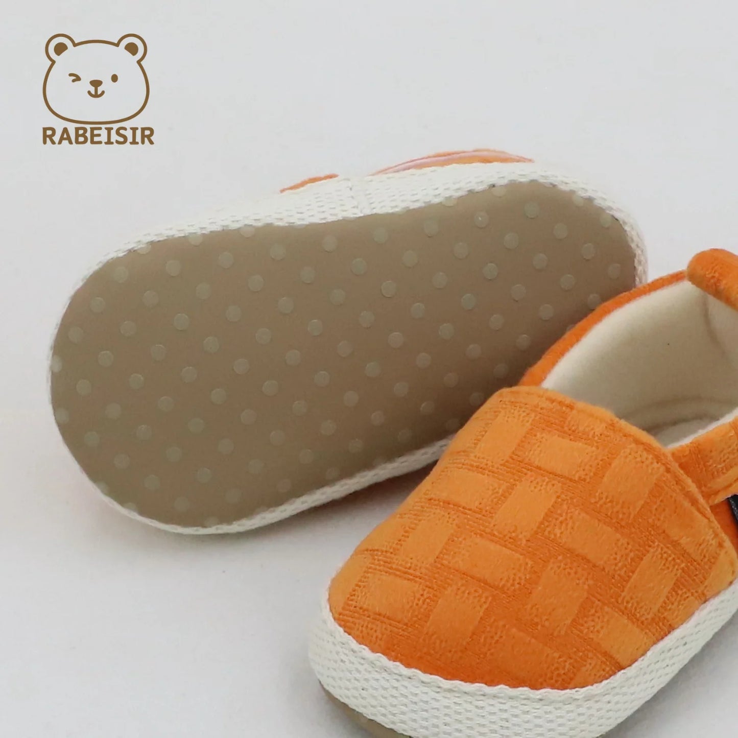 Spring, Summer, Autumn Baby Shoes Canvas Shoes 0-1.5 Years Old Infant Pre-Walking Soft Soles Comfortable Slip-On Shoes