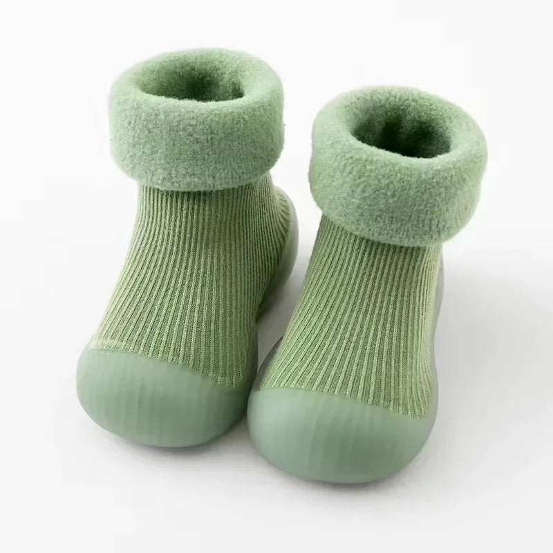 Warm and Comfortable Baby Walking Shoes for Infants Aged 0 To 4 for Newborn Girls and Boys for Children's Winter Floor Socks