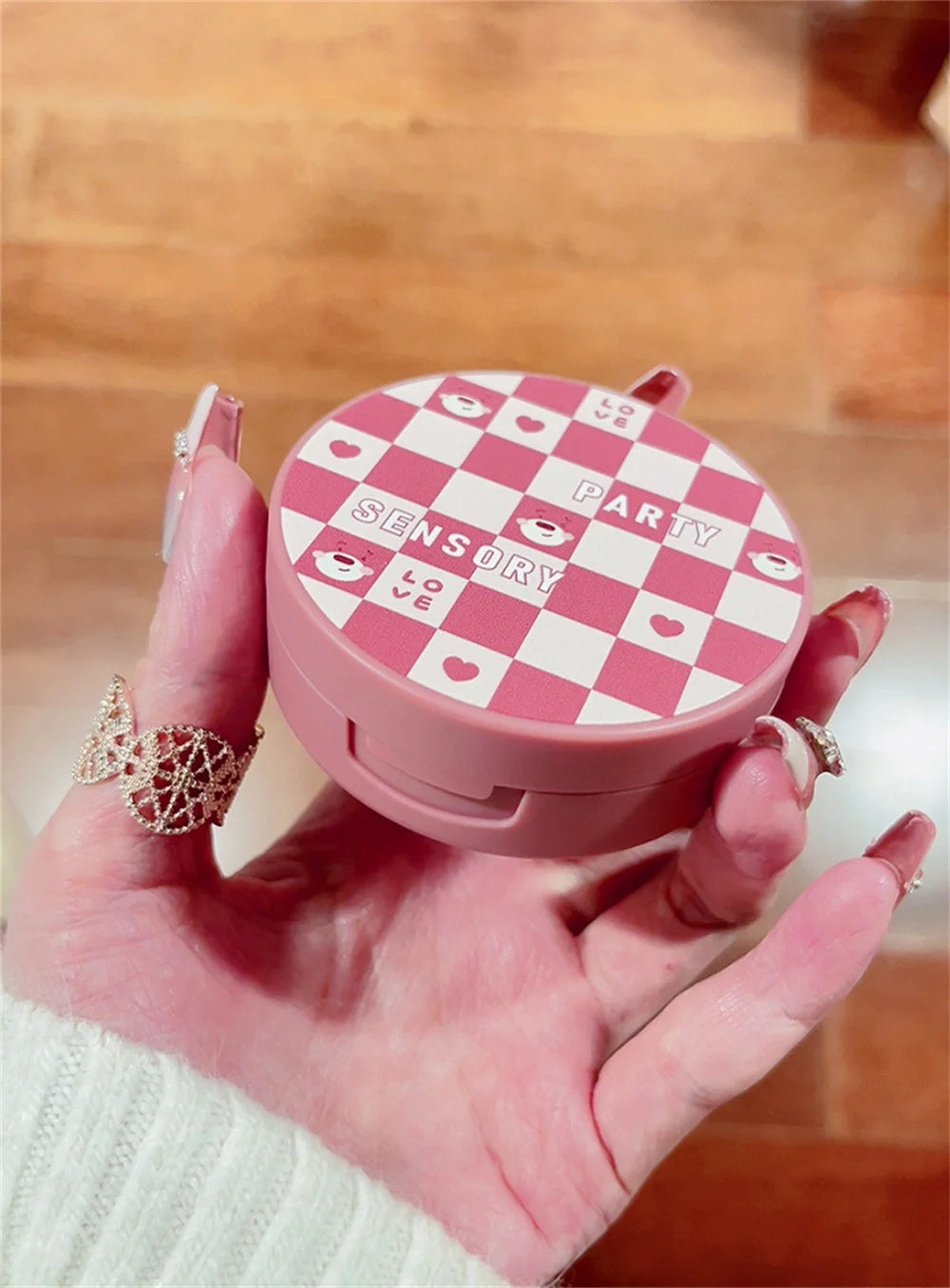 Natural BB Cream Sensory Party Bang Gouache Air Cushion Makeup Waterproof Long Lasting Clear Skin BB Cream Cosmetics