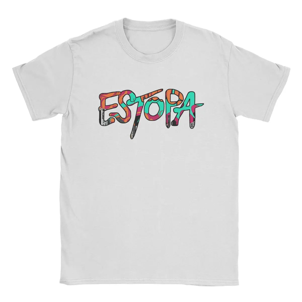 Men T-Shirts Estopa Tour Rock Band Unique 100% Cotton Tees Short Sleeve Pop Music Guitar Art T Shirt Round Neck Clothes Printed