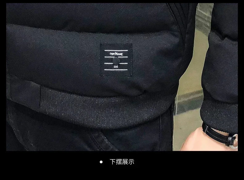 Winter Jacket Men Down Men Jackets Parka Men High Quality Outwear Brand Slim Mens Coats Casual Windbreak Jacket Men Winter Warm