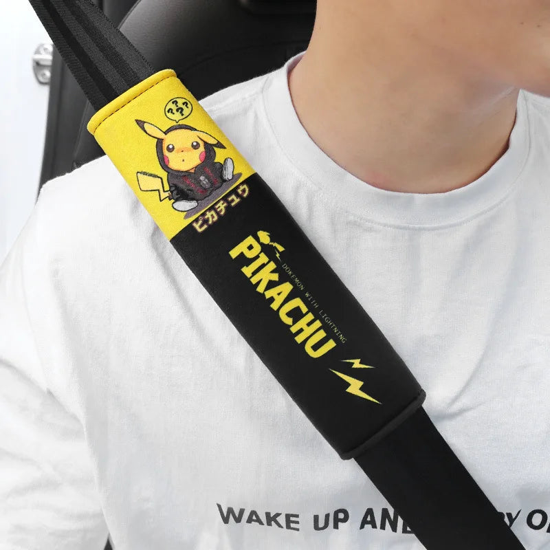 Pokemon Pikachu Car Accessories Seat Belt