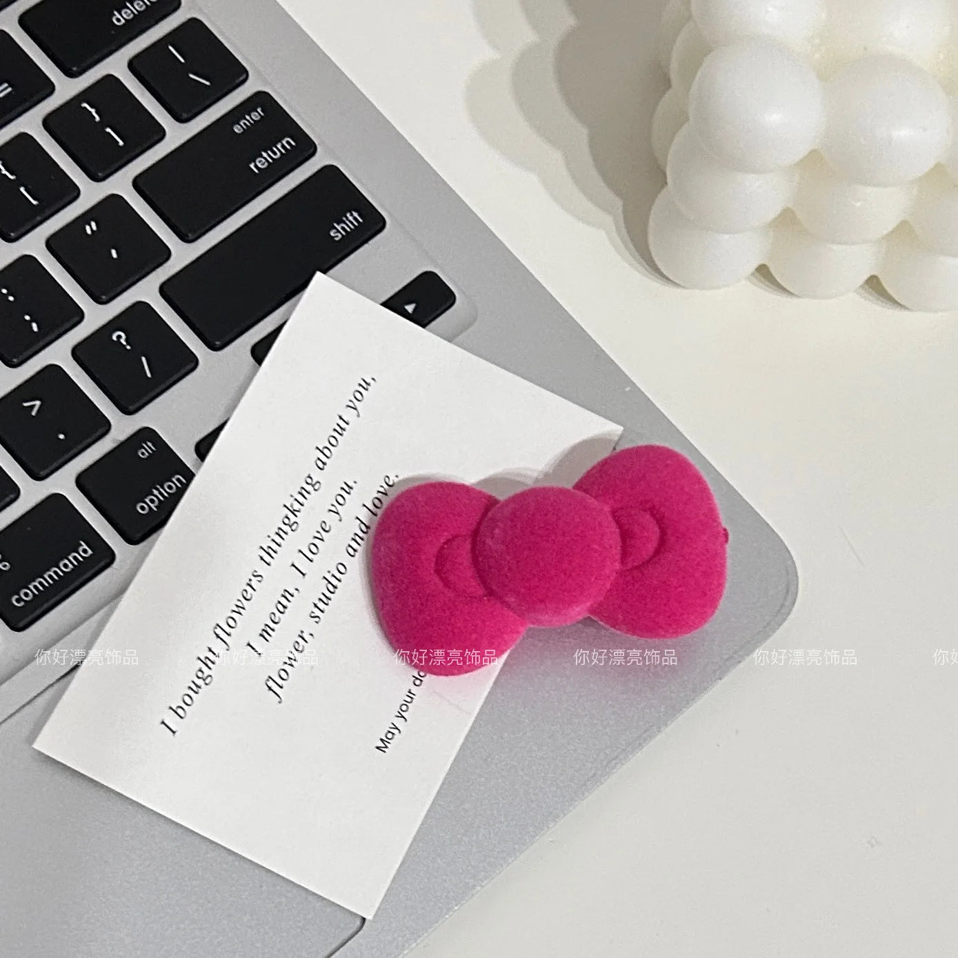 Kawaii Sanrio Bow Hairpin Hello Kittys Hair Accessories Cute Girl Heart Side Clip Bangs Temperament Jewelry Gift Sanrio Hairpin