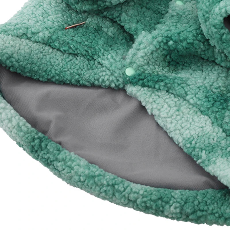 3XL-7XL Winter Thick Big Dog Clothes Lambs Wool Jacket Medium Large Dogs Labrador Samoye Collie Windproof Coat Pet Accessories