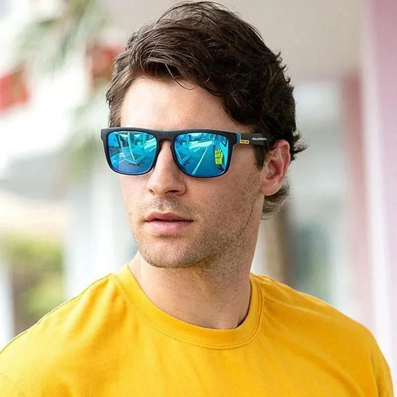 2025 Square Retro Polarized UV400 Sunglasses for Men and Women Outdoor Hunting Fishing Skiing Driving Mountaineering Sunglasses
