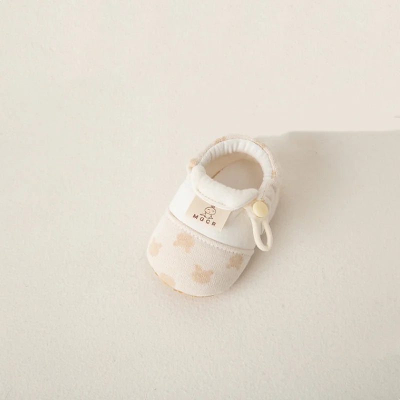 Infant Baby Shoes For Girls Boys Spring Autumn Cotton Toddler Shoes Soft Bottom Anti-slip First Walkers Newborn Floor Shoe 0-18M