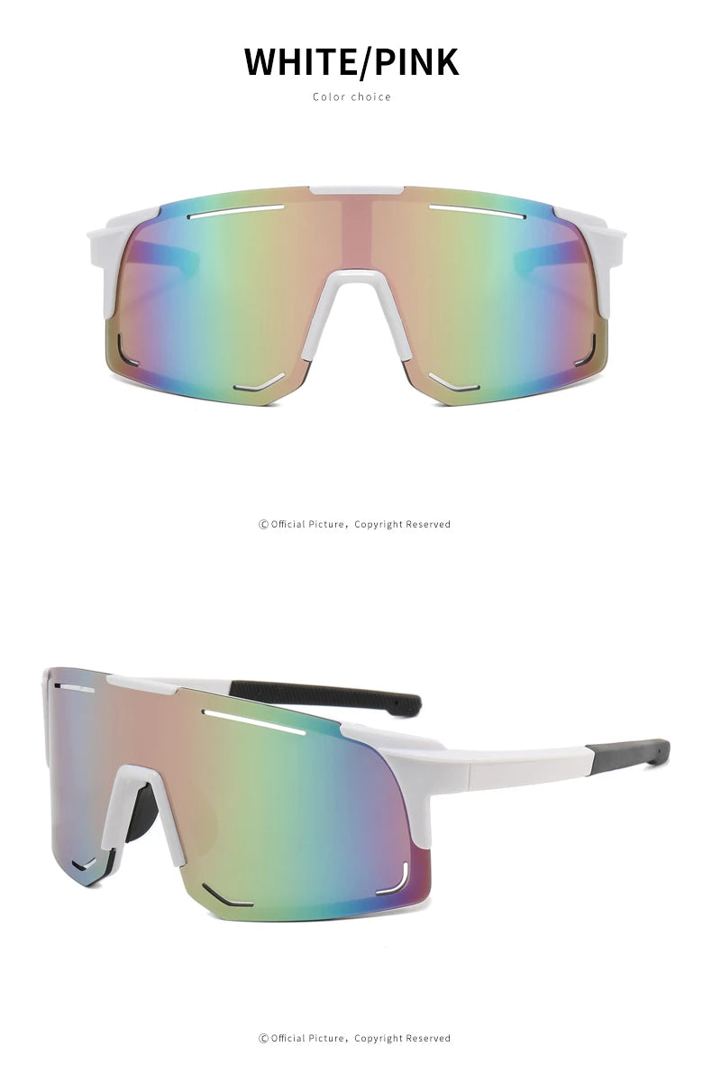 Polarized Cycling Sunglasses UV Protection Windproof Glasses For Men Women Polarized Lens Road Riding Bike Sport Glasses Eyewear