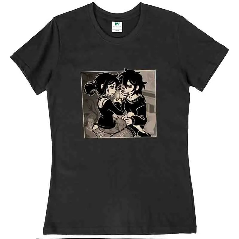 The Coffin Of Andy And Leyley T Shirt Retro Horror Game Fans Y2k T-shirts For Men Women 100% Cotton Unisex Tops EU Size