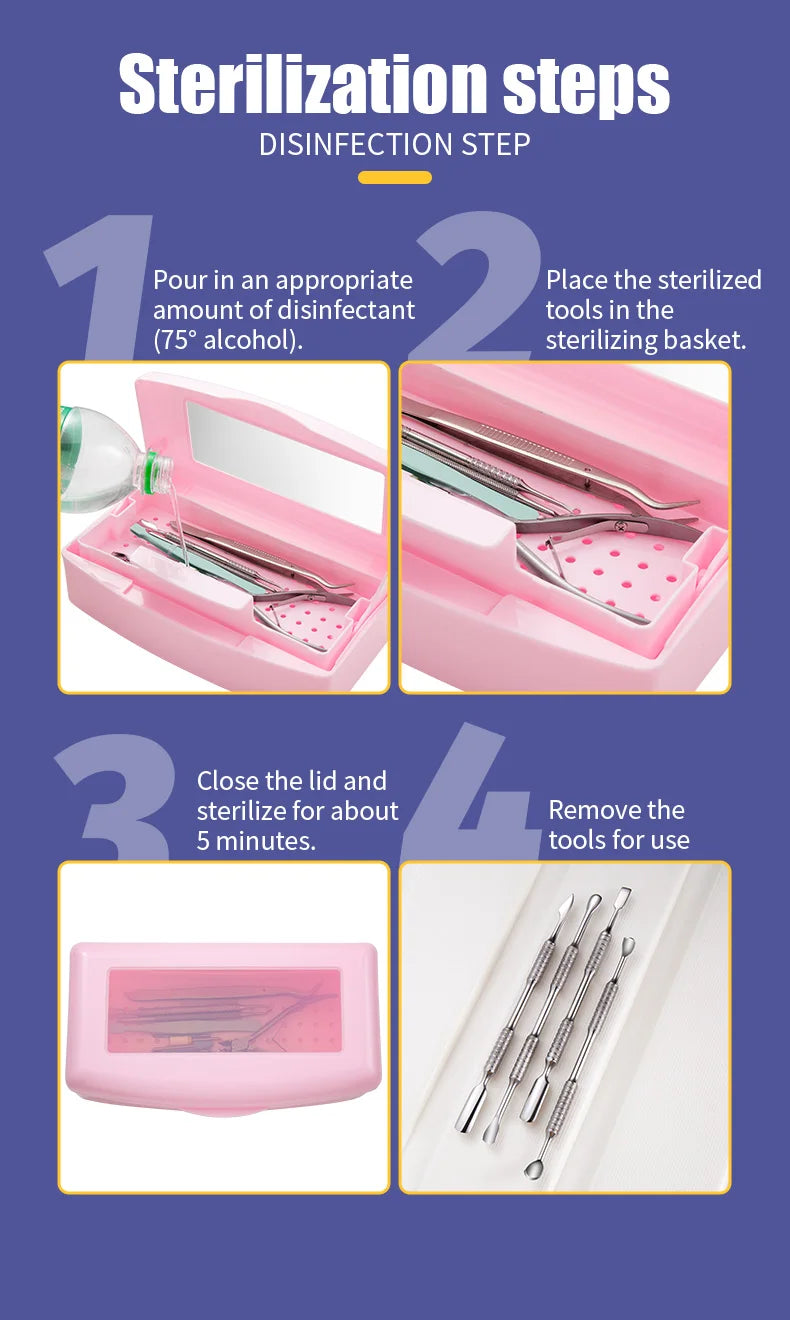 Nail Tools Storage Box