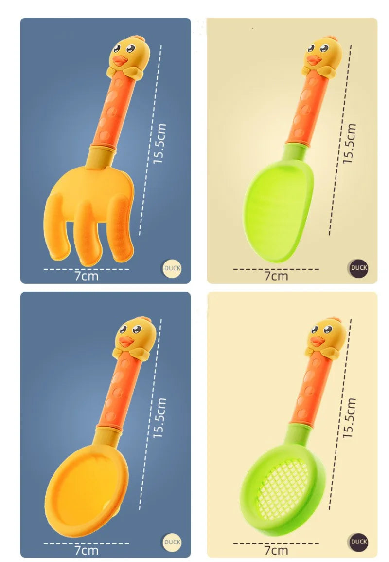 Beach Toys for Kids Sand Set Sand Bucket Beach Shovel Toys for Toddlers Summer Beach Game Children Toys Water Play Tools