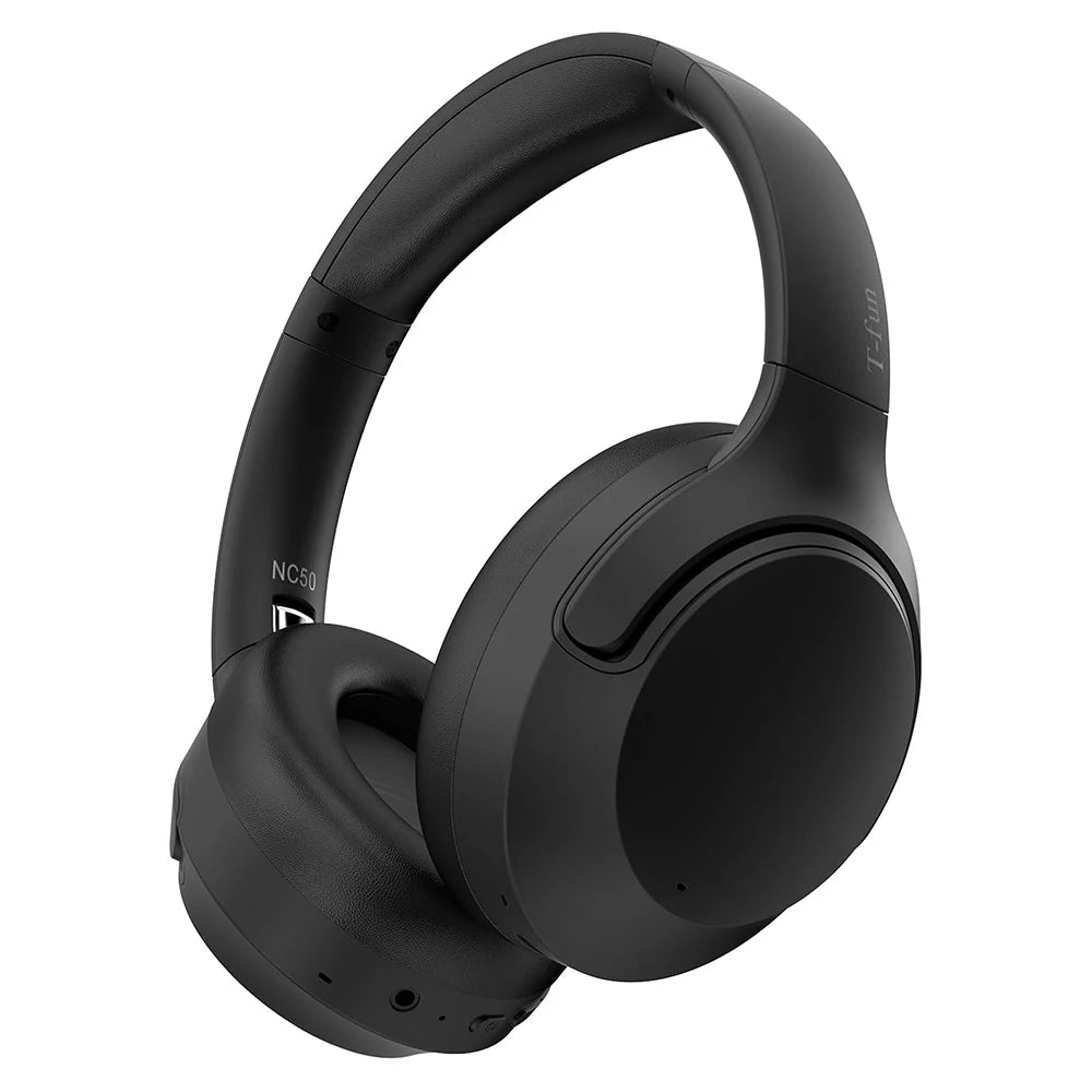 Hybrid Active Noise Cancelling Headphones, Wireless Over Ear Bluetooth Headsets ANC,APP Custom EQ,Deep Bass, Comfort Ear Cups