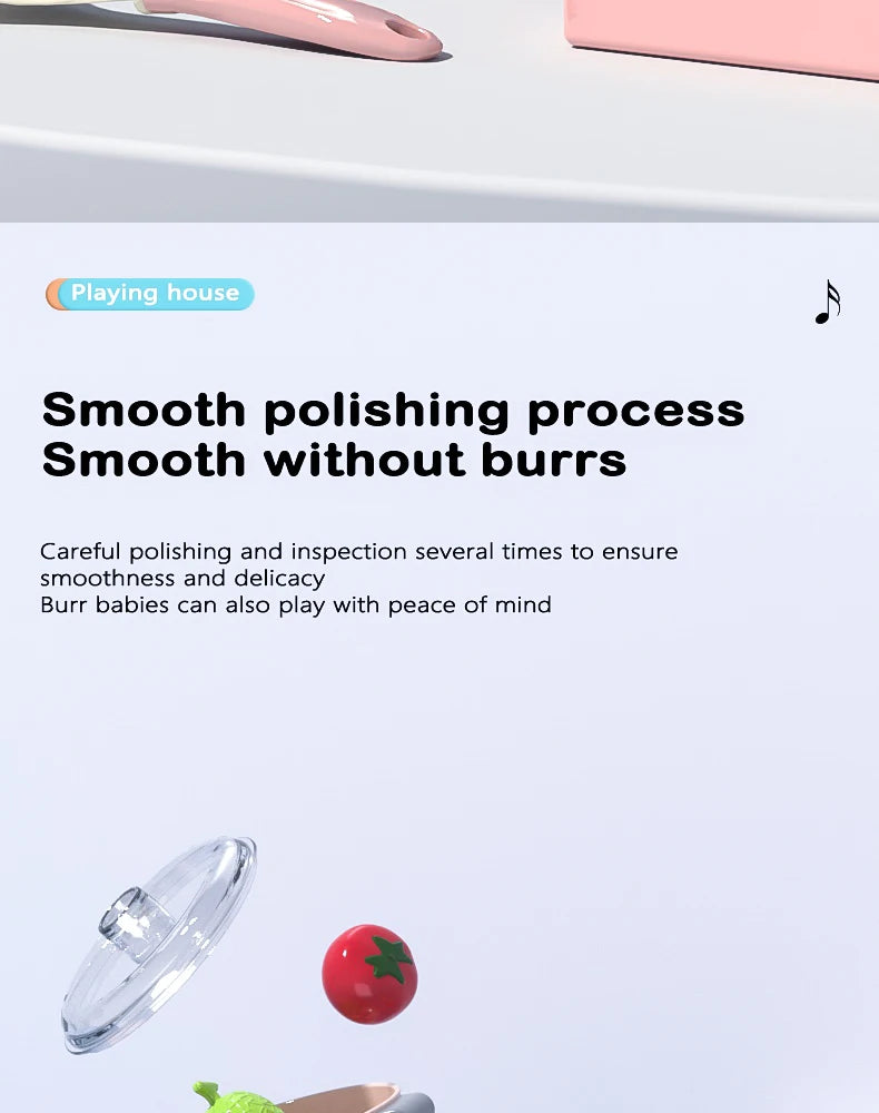 Kids Kitchen Toy Accessories, Pretend Cooking Playset with Play Pots and Pans, Utensils Cookware Toys, Play Food Set, Toy Veget