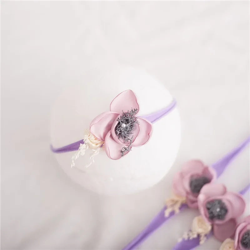 Kids Toddler  Newborn Headband  Baby Girl Hearband Hair Accessories Flower Girl Headwear Newborn Photography Props
