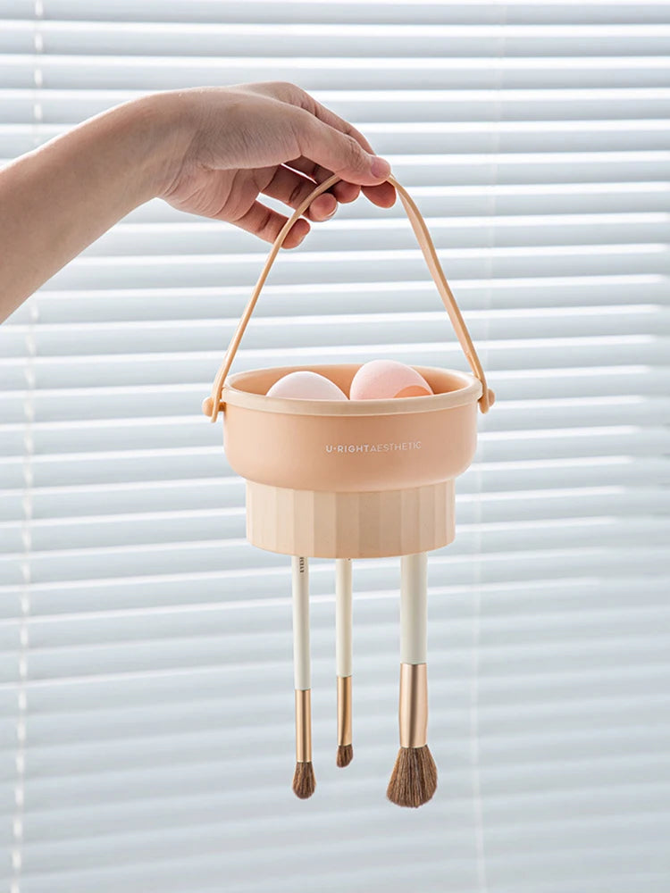 Makeup Brush Cleaning Bucket