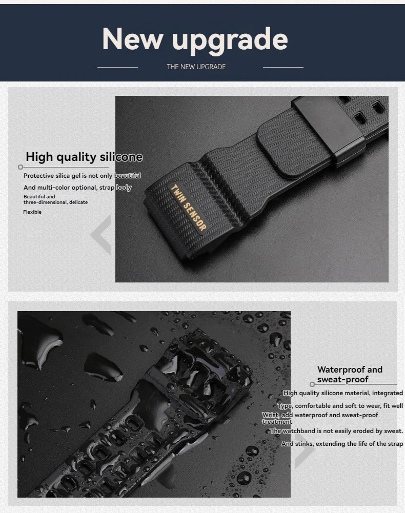 Resin Band for Casio G-SHOCK GG-1000/GWG-100/GSG-100 Mudmaster, Shockproof Watch Strap Replacement Outdoor Sports Accessories