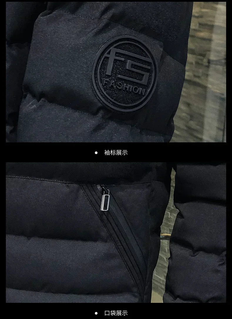 Winter Jacket Men Down Men Jackets Parka Men High Quality Outwear Brand Slim Mens Coats Casual Windbreak Jacket Men Winter Warm