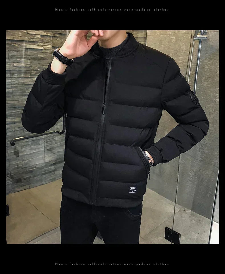 Winter Jacket Men Down Men Jackets Parka Men High Quality Outwear Brand Slim Mens Coats Casual Windbreak Jacket Men Winter Warm