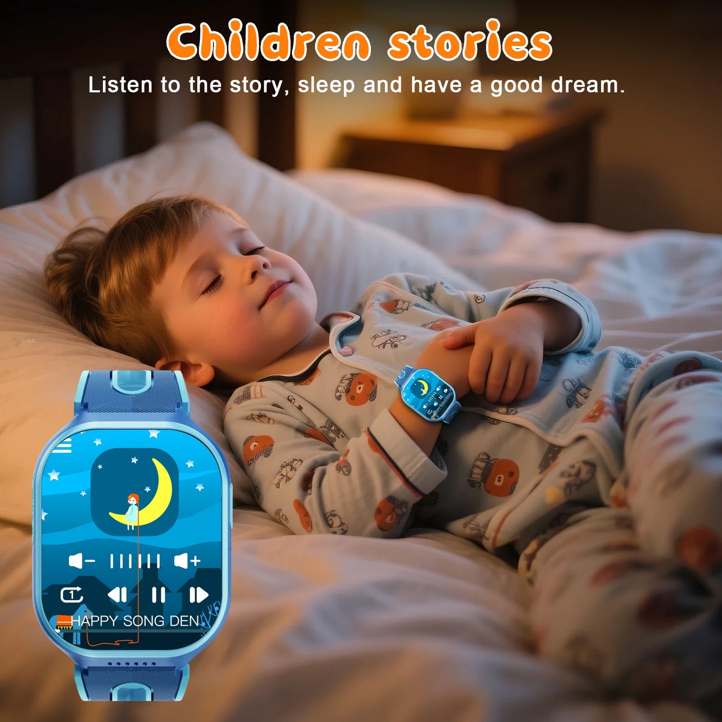 Kids Smart Watch 14 Games Audio Books Flashlight Camera Music Control Alarm Clock Stopwatch For Boy Girl Best Gifts 2025