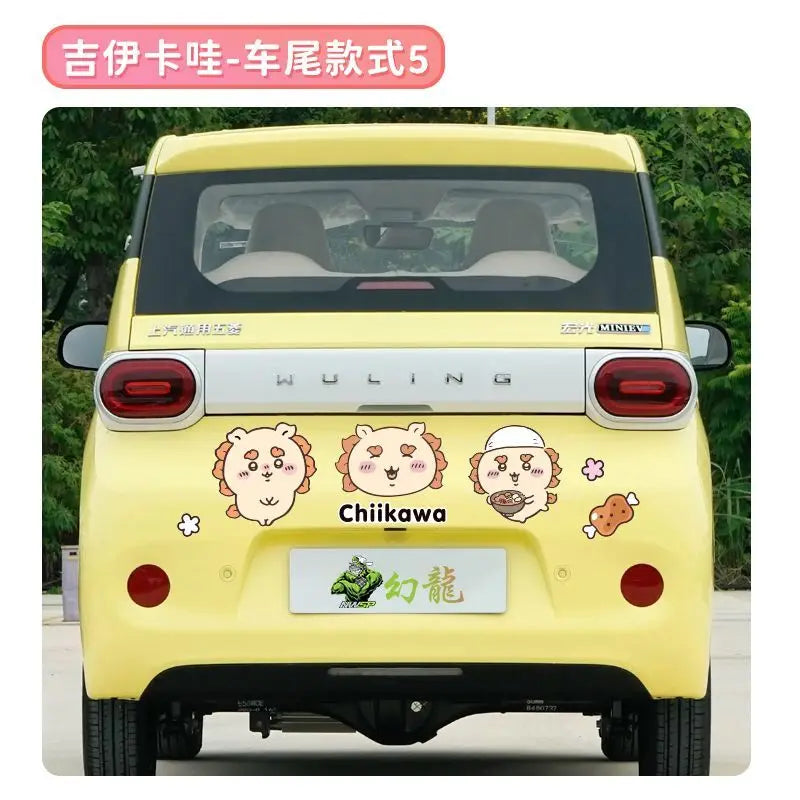 Stickers Car Accessories Decorate Hachi ware Usagi Car Accessories Gift