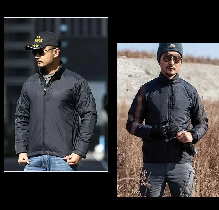 Winter Tactical Jackets Male Warm Men Jackets Waterproof Outdoor Fishing Hiking Hunting Thermal Camping Cargo Coats Lightweight