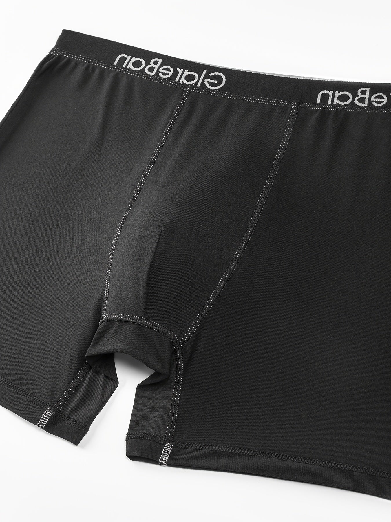 10pcs Mid-Long Black Boxer Shorts Men Underwear Male Underpants for Men Comfortable Homme Boxershorts Slips Briefs Panties Fashion Style